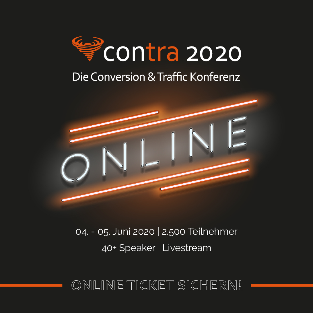 contra 2020 online event